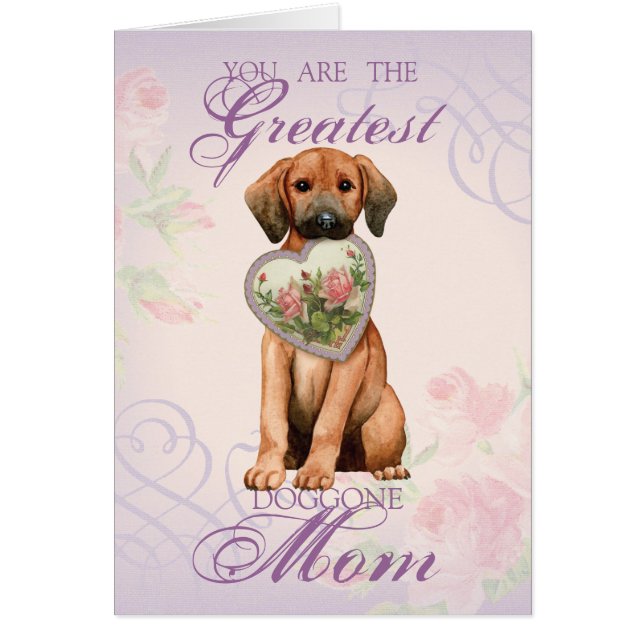 Redbone Heart Mom Card (Front)