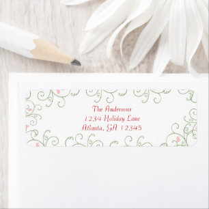 Redbud Swirl Christmas Gifts Tags