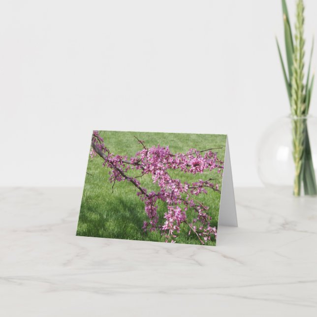 Redbud Thank You Card (Front)