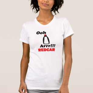 REDCAR T-Shirt Ooh Arrr!!! REDCAR penguin pirate
