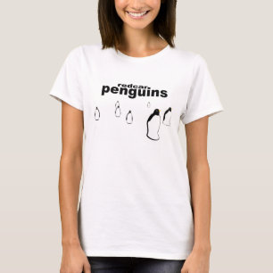 REDCAR T-Shirt Redcar Penguins (black & white)