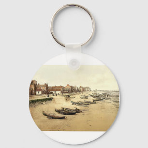 Redcar, the esplanade, Yorkshire, England rare Pho Keychain