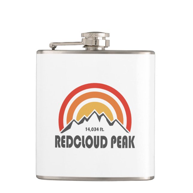 Redcloud Peak Hip Flask (Front)