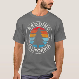 Redding California CA Vintage Retro 70s T-Shirt