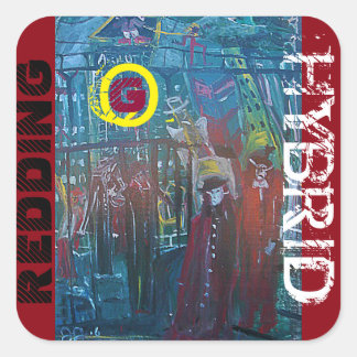 REDDING OG HYBRID SQUARE STICKER