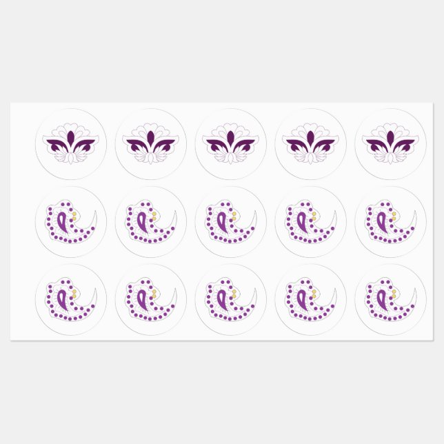 Reddish Magenta decorative (Sheet)