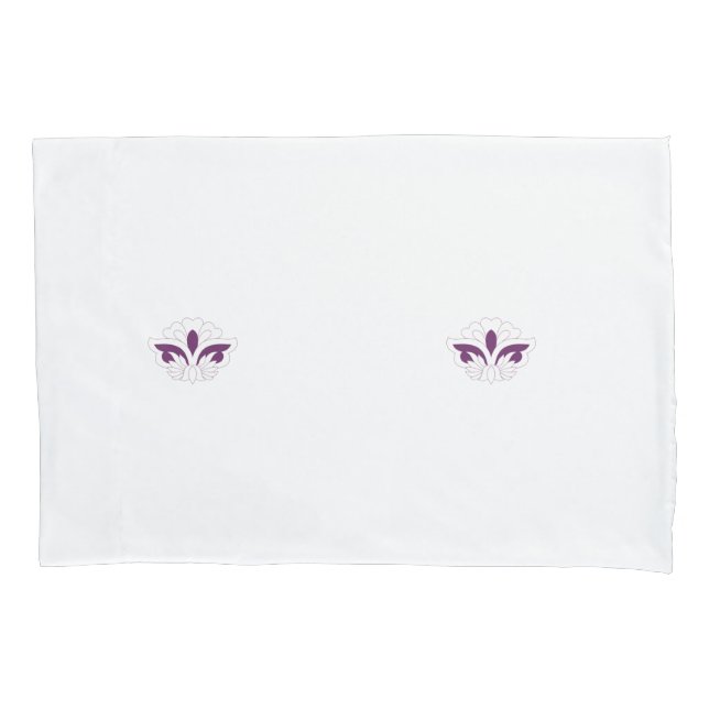 Reddish Magenta decorative Pillowcase (Front)