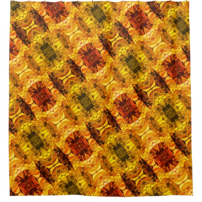 Reddish yellow pieces and generating shapes (Front)