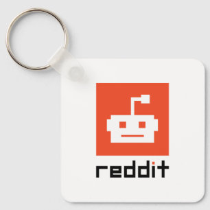 Reddit Logo Keychain