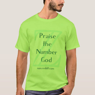 reddit r/NUM Number God shirt