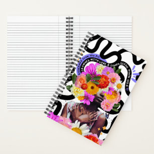 Redeemed and Crowned Digital Collage Christian Art Notebook