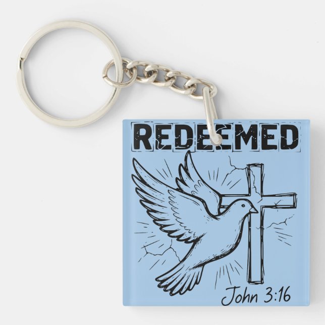 Redeemed Keychain (Front)