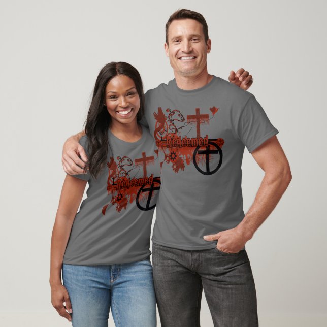 Redeemed - with Wings T-Shirt (Unisex)