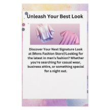 Redéfinir votre style avec ce prospectus