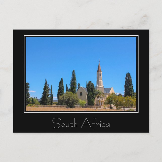 Redelinghuys South Africa Landscape Postcard (Front)
