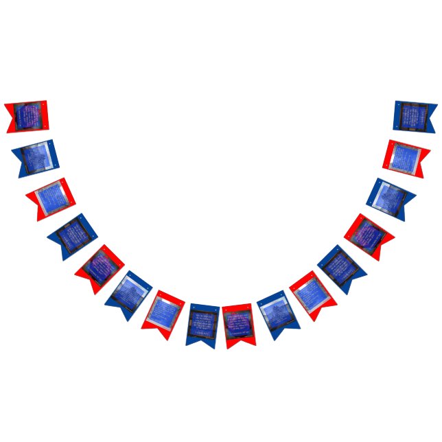 Rédempter la bannière de Bunting de l'Écriture de  (Tout)