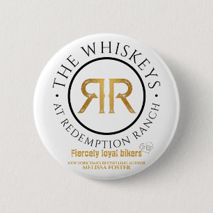 Redemption Ranch Whiskeys Logo Button