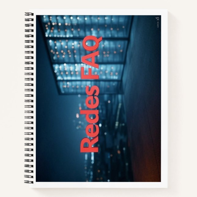 Redes FAQ Notebook (Front)