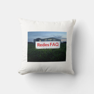 Redes FAQ Throw Pillow