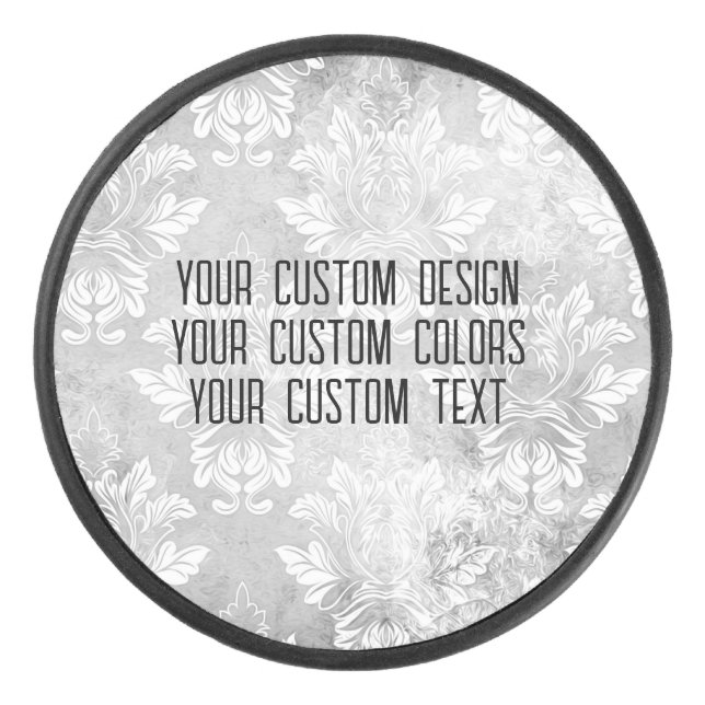 Redesign from Scratch! Create a Custom Designed Hockey Puck (Front)