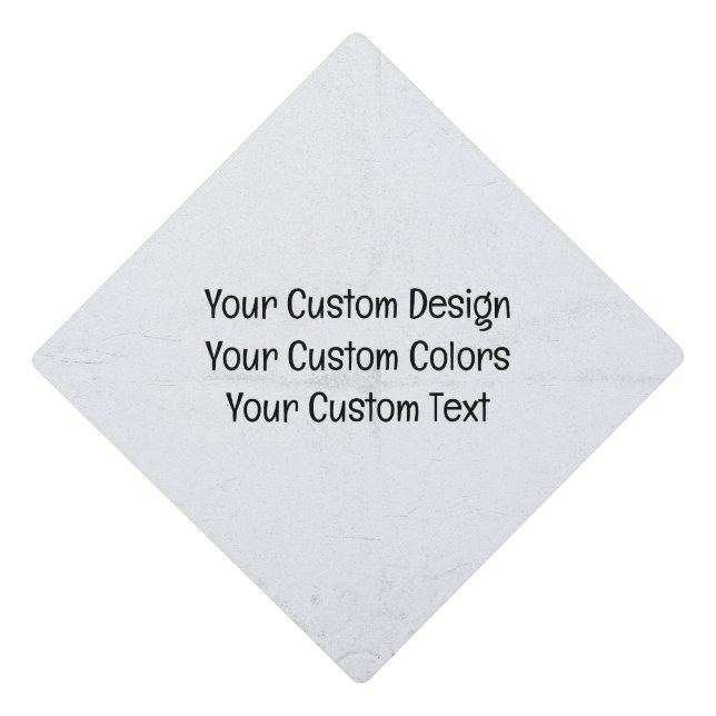 Redesign from Scratch - Create a Custom Graduation Cap Topper (Front)