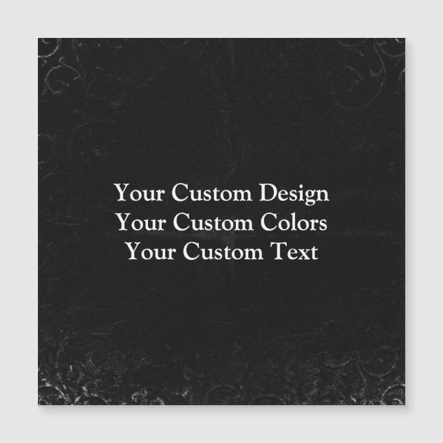 Redesign from Scratch Create a Custom Magnet Card (Front)