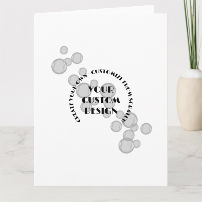 Redesign from Scratch - Create Your Own Card (Front)