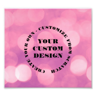 Redesign from Scratch Create Your Own Custom Photo Print