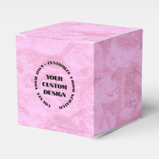 Redesign from Scratch Create Your Own Favor Box