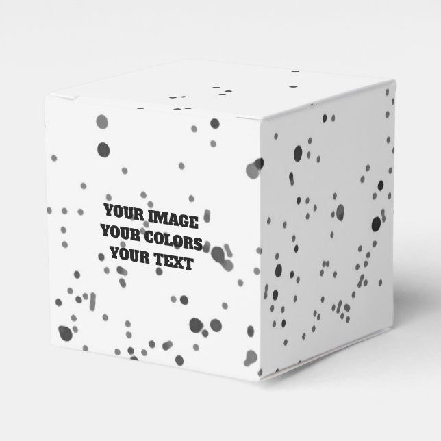 Redesign from Scratch & Create Your Own Favor Box (Front Side)