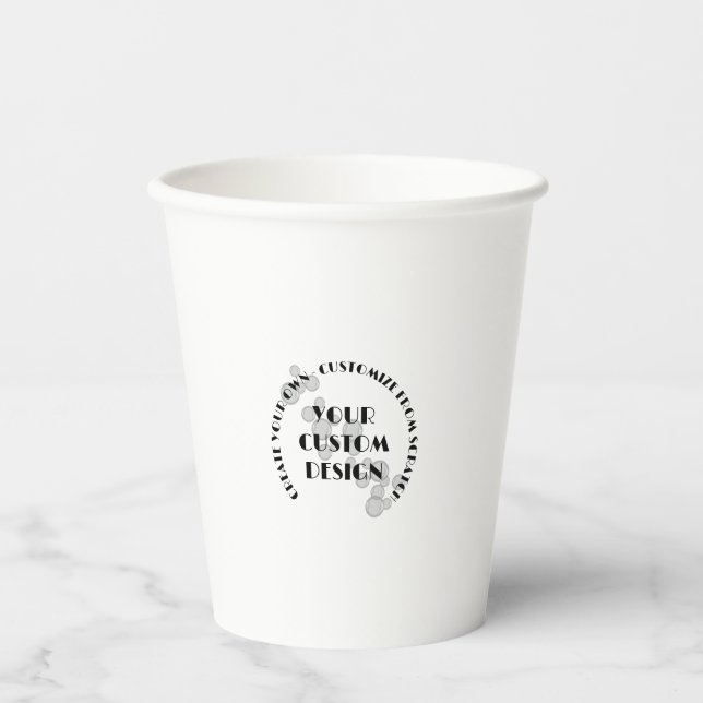 Redesign from Scratch - Create Your Own Paper Cups (Front)