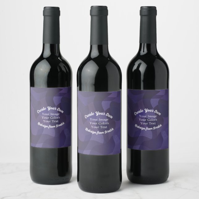 Redesign from Scratch - Create Your Own Wine Label (Bottles)
