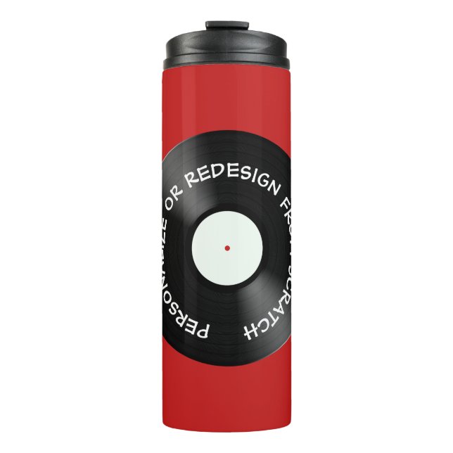Redesign from Scratch or Personalize - Thermal Tumbler (Front)