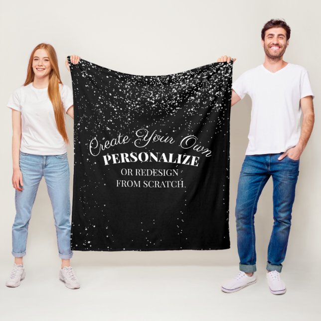 Redesign or Personalize: Fleece Blanket (In Situ)