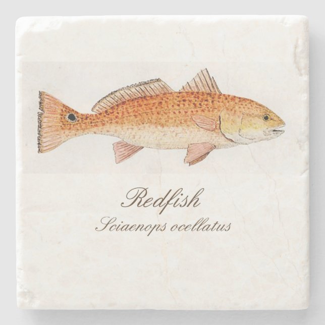 Redfish Coaster (Front)
