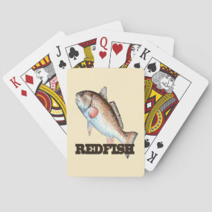 Redfish Playing Cards