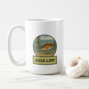 Redfish White Kitchen Mug