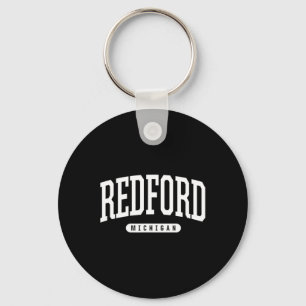 Redford Michigan Vacation College Style Sports Mi  Keychain