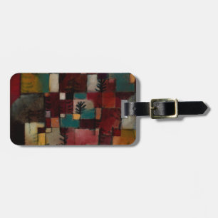 Redgreen and Violet-yellow Rhythms by Paul Klee Luggage Tag