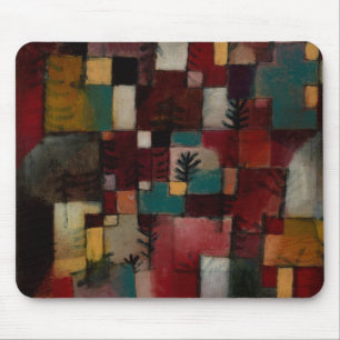 Redgreen and Violet-yellow Rhythms by Paul Klee Mouse Pad