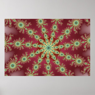 Redgreen Star Poster