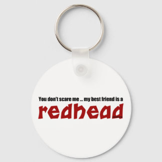 Redhead Best Friend Keychain