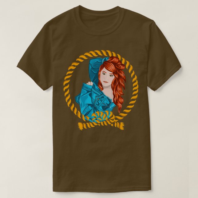 Redhead Bluejacket T-Shirt (Design Front)