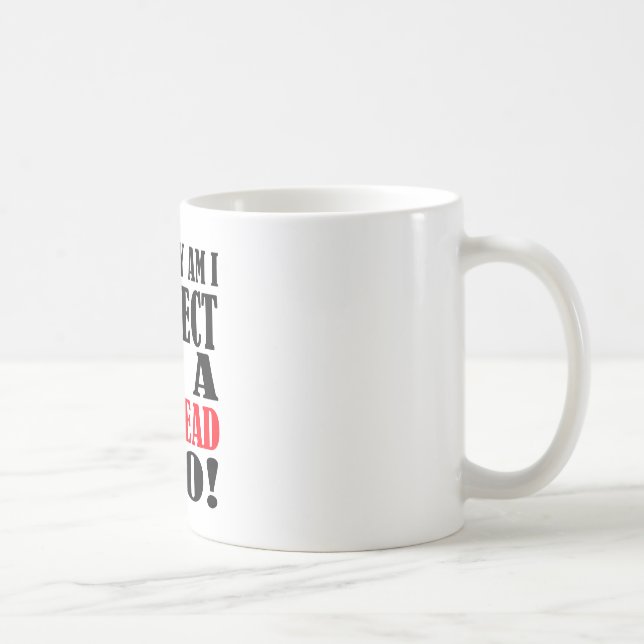 redhead coffee mug (Right)
