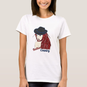 Redhead Country  T-Shirt