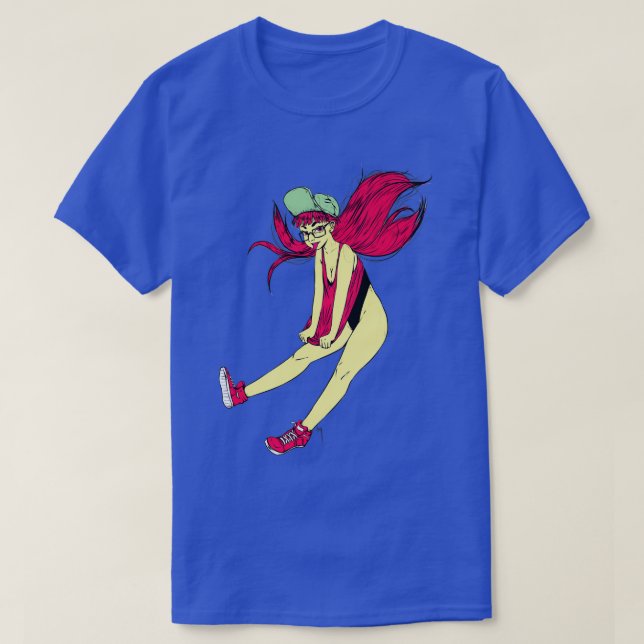 Redhead girl 27 T-Shirt (Design Front)