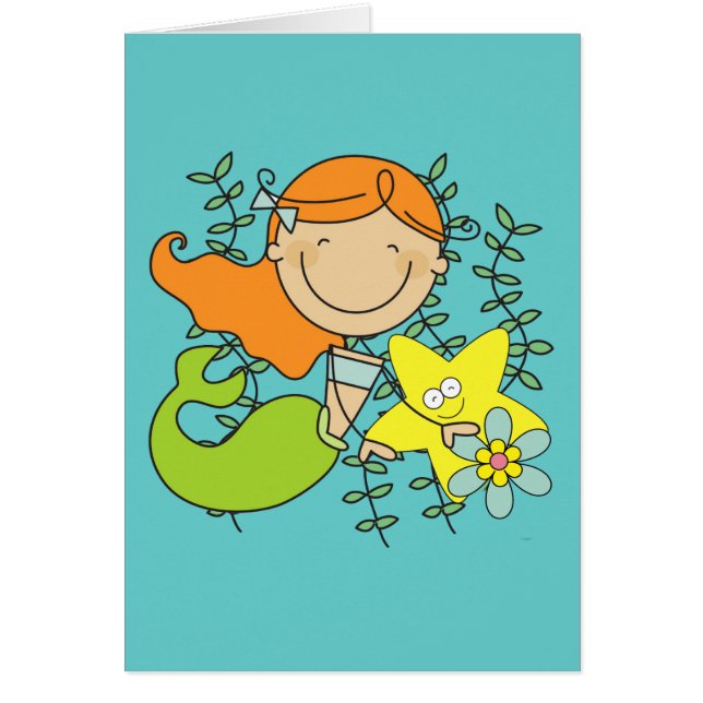 Redhead Mermaid (Front)