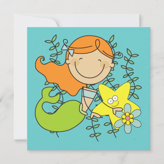 Redhead Mermaid (Front)