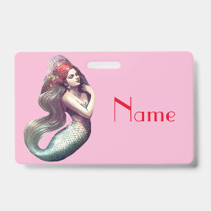 Redhead Mermaid Beauty Thunder_Cove Badge