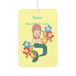 Redhead Mermaid Princess Thunder_Cove Air Freshener